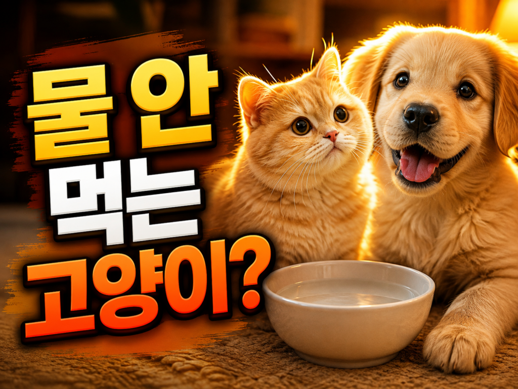 고양이 물 안 먹을 때 하루 음수량 계산법과 자발적 음수량 늘리기 꿀팁