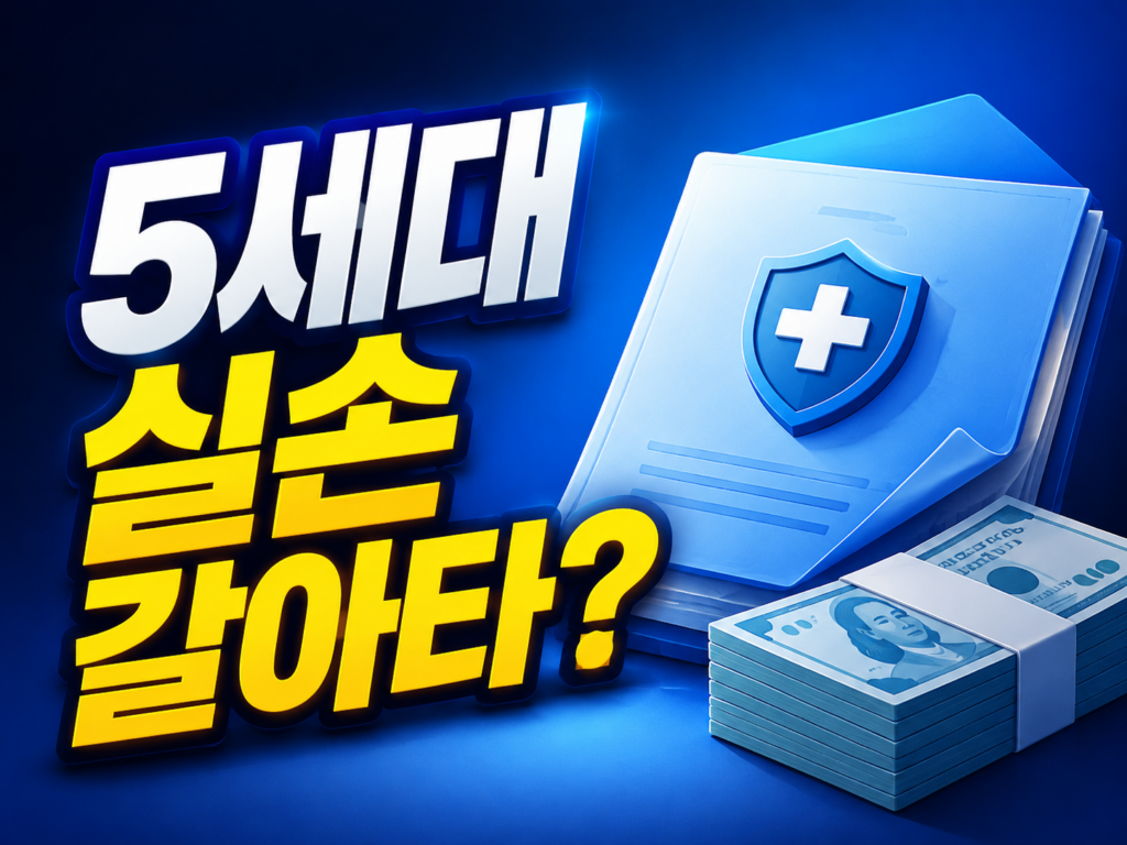 5세대 실손보험 갈아타야 할까 2026: 세대별 비교, 도수치료 제외·자기부담률 50%까지 완전 가이드