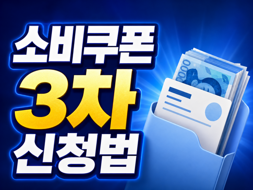 민생회복 소비쿠폰 3차 2026 신청방법: 요일제·지급액·사용처·소멸일까지