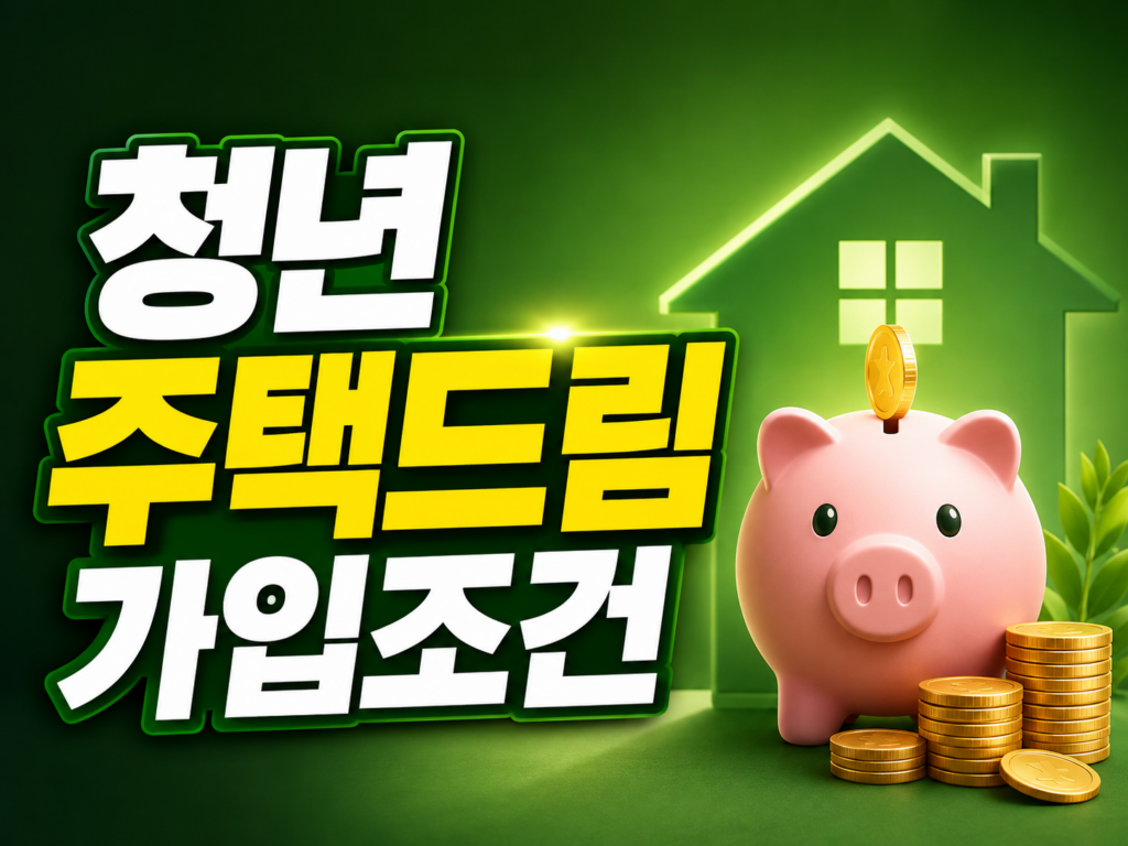 청년 주택드림 청약통장 2026 가입조건·금리·전환방법 (feat. 청년도약계좌 비교)