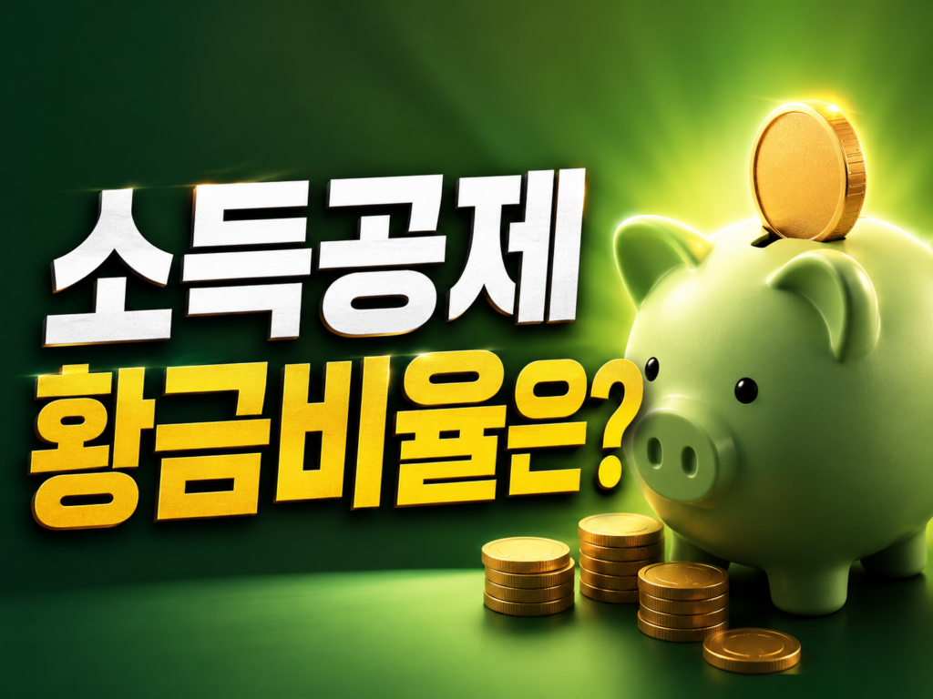 신용카드 체크카드 소득공제 황금비율 계산법 및 25% 문턱 절세 전략 (2026)