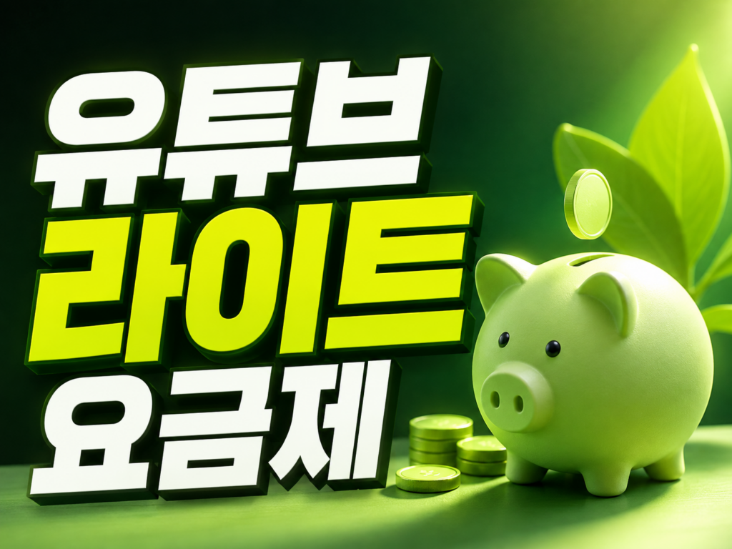 2026 유튜브 프리미엄 라이트 요금제 차이와 가격 비교: 아이폰 웹결제부터 통신사 할인 꿀팁까지