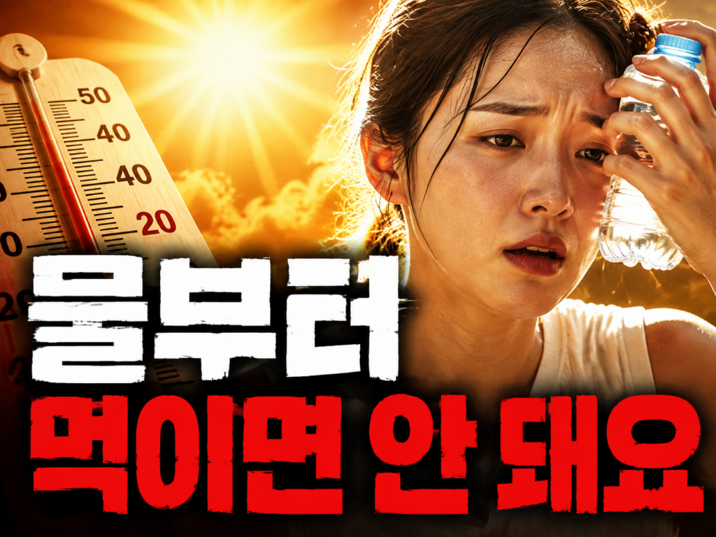 온열질환 응급처치 순서 — 열사병·열탈진 구분과 대처법