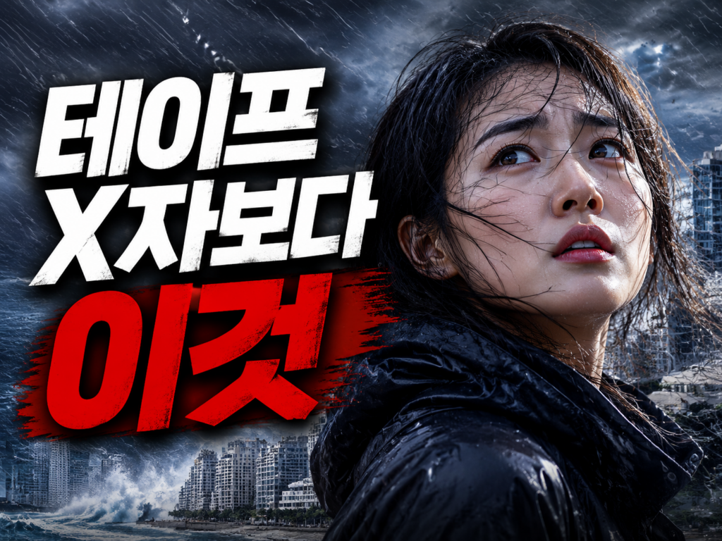 태풍 오기 전 집에서 할 것과 특보 단계별 행동요령