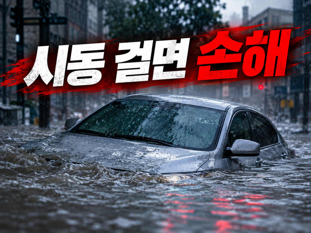침수 차량 보험 처리 순서 — 자차 보상과 면책 정리