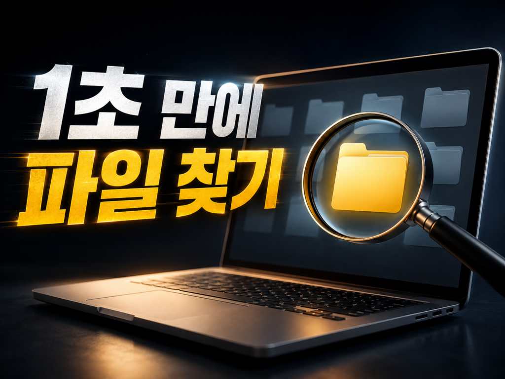 무료 파일 검색 프로그램 Everything 설치·사용법