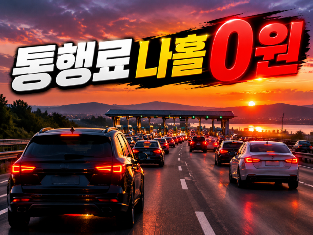 2026 추석 고속도로 통행료 면제 기간·정체 피하는 시간