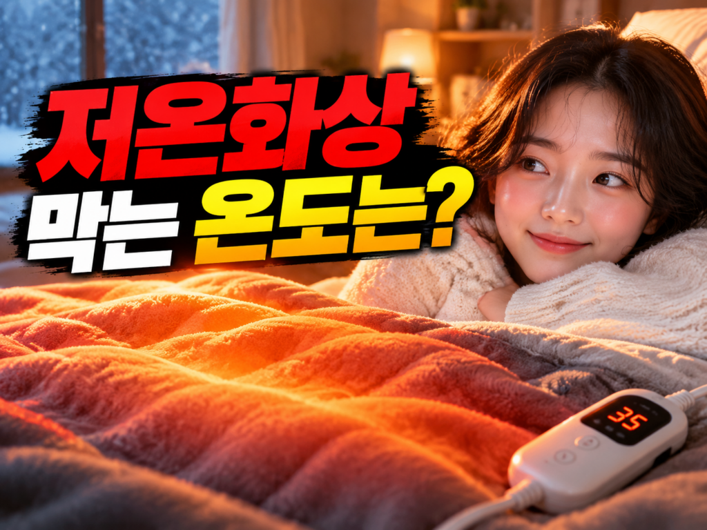 전기장판·온수매트 저온화상·화재 없이 쓰는 법