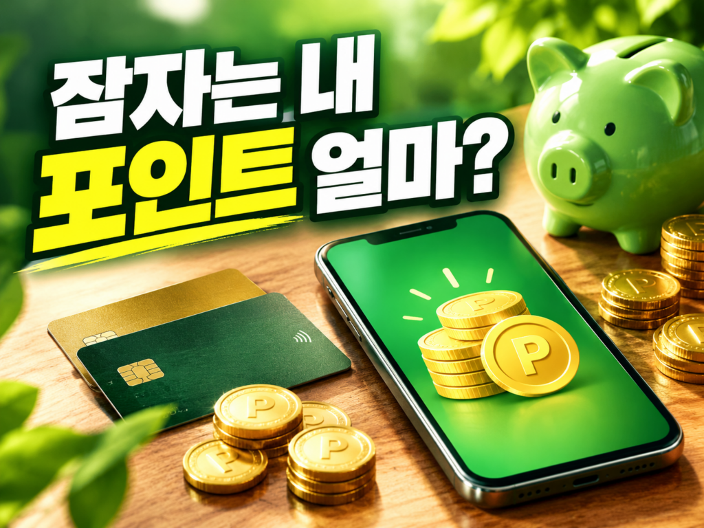 카드 포인트 현금화 방법 — 통합조회로 계좌 입금 받기