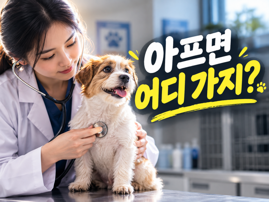추석 연휴 강아지 아프면? 문 여는 동물병원 찾는 법