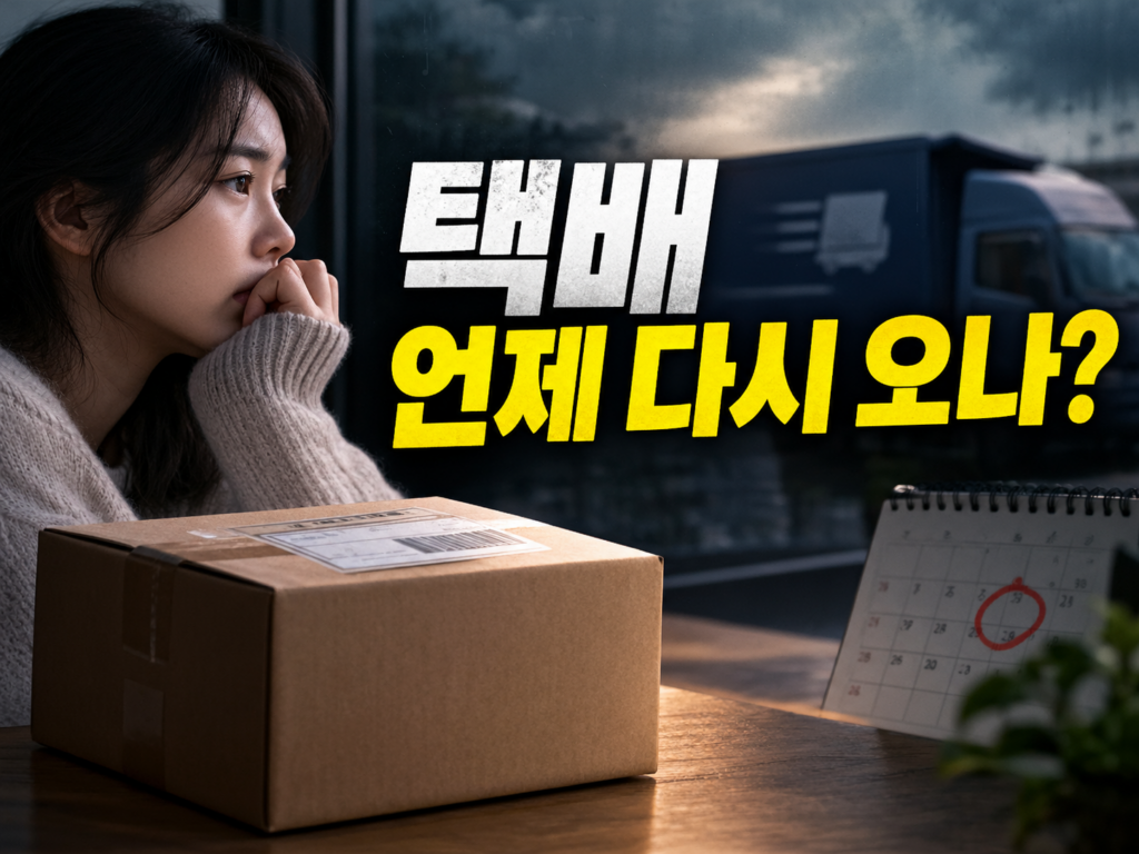 추석 연휴 택배 언제 다시 오나 — 택배사별 재개일 총정리
