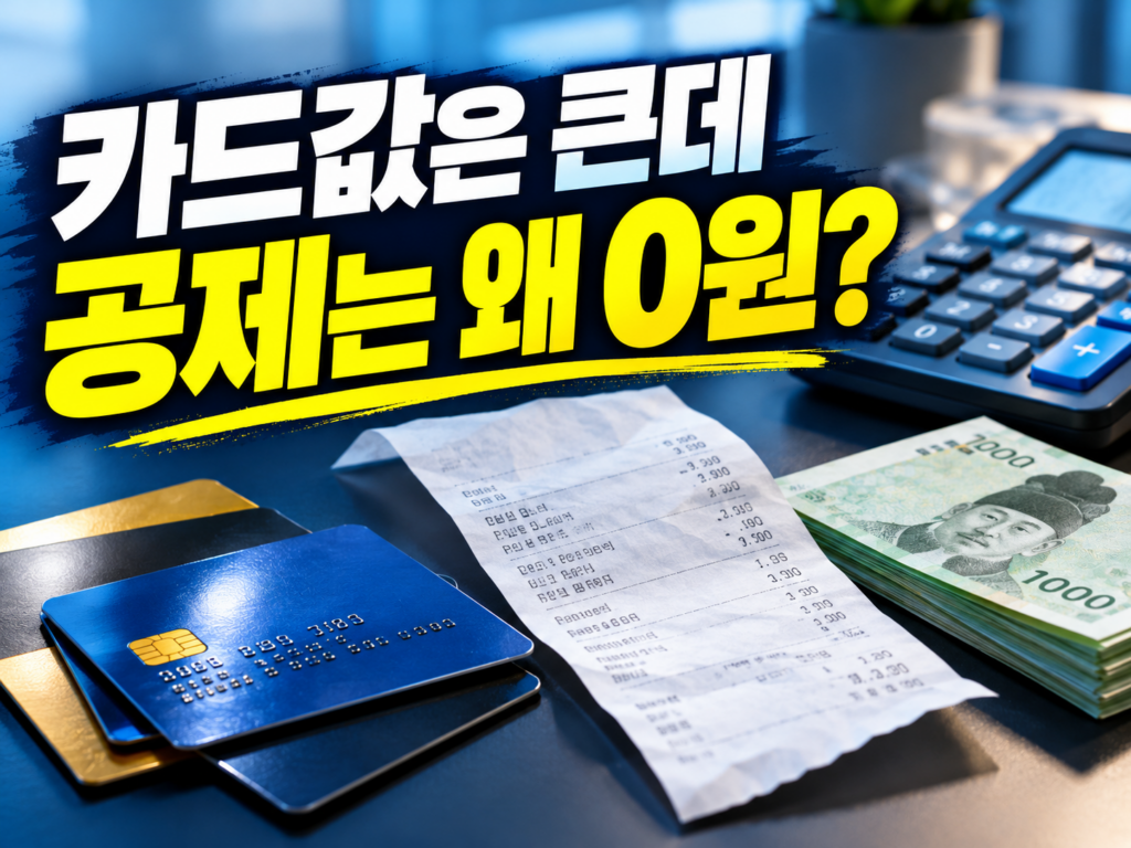 카드 많이 썼는데 공제가 0원? 연말정산 카드공제 제외 항목