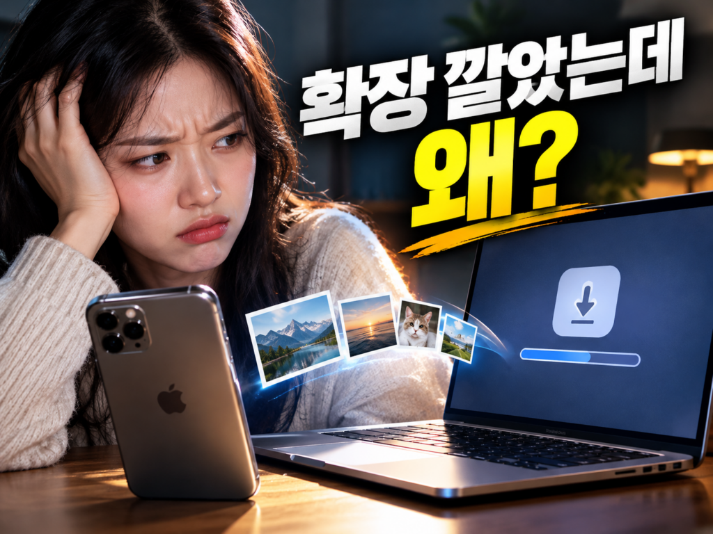아이폰 HEIC 사진 윈도우에서 안 열릴 때 — 확장 설치·J