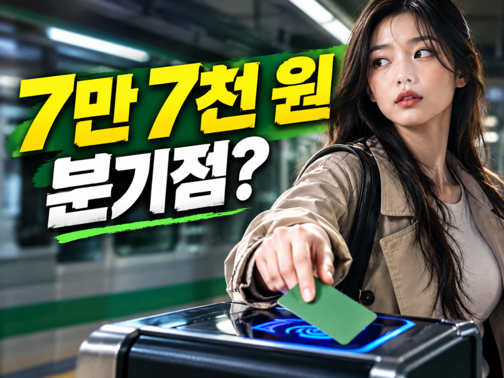 K-패스 vs 모두의카드, 한 달 얼마부터 갈릴까? 환급 계산