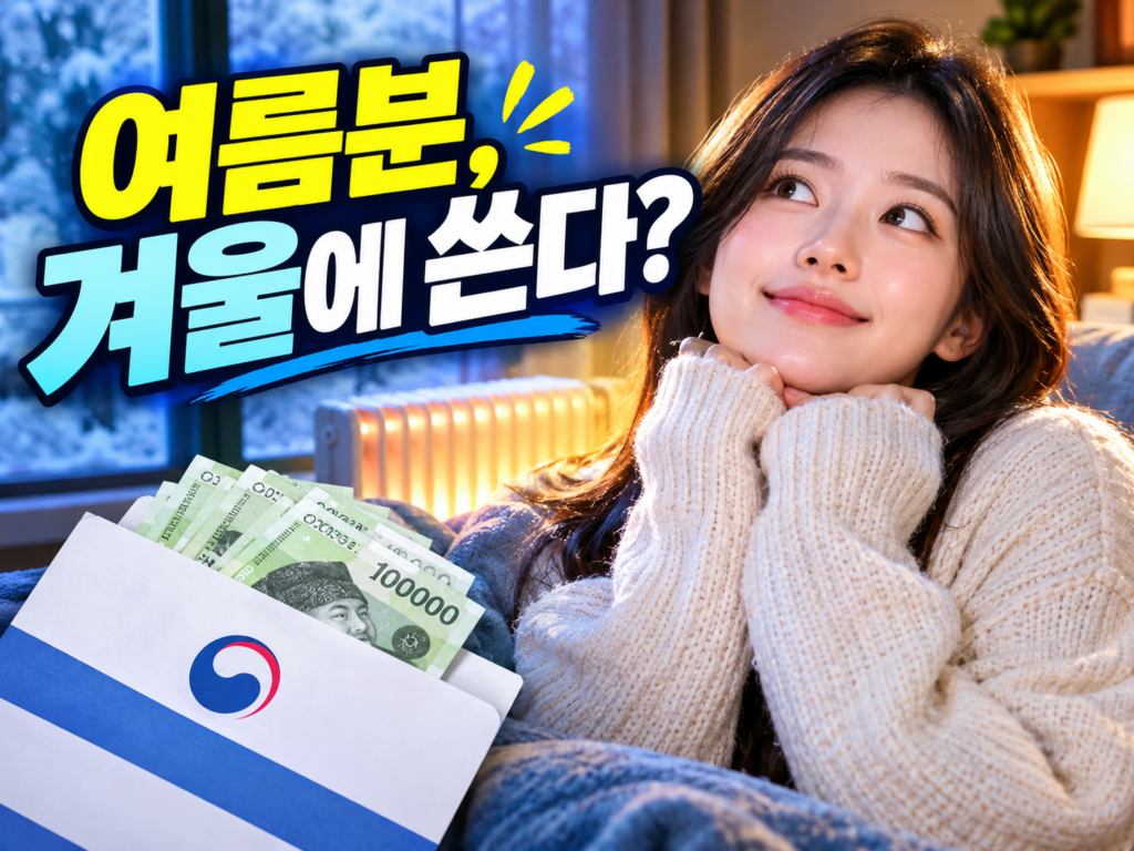 에너지바우처 겨울에 몰아 쓰려면 신청 때 이것부터 체크하세요